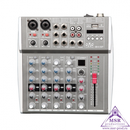 SVS Audiotechnik mixers AM-6 DSP